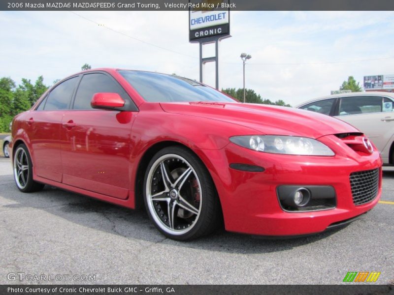 Velocity Red Mica / Black 2006 Mazda MAZDA6 MAZDASPEED6 Grand Touring