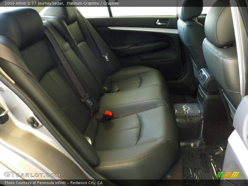 Platinum Graphite / Graphite 2009 Infiniti G 37 Journey Sedan