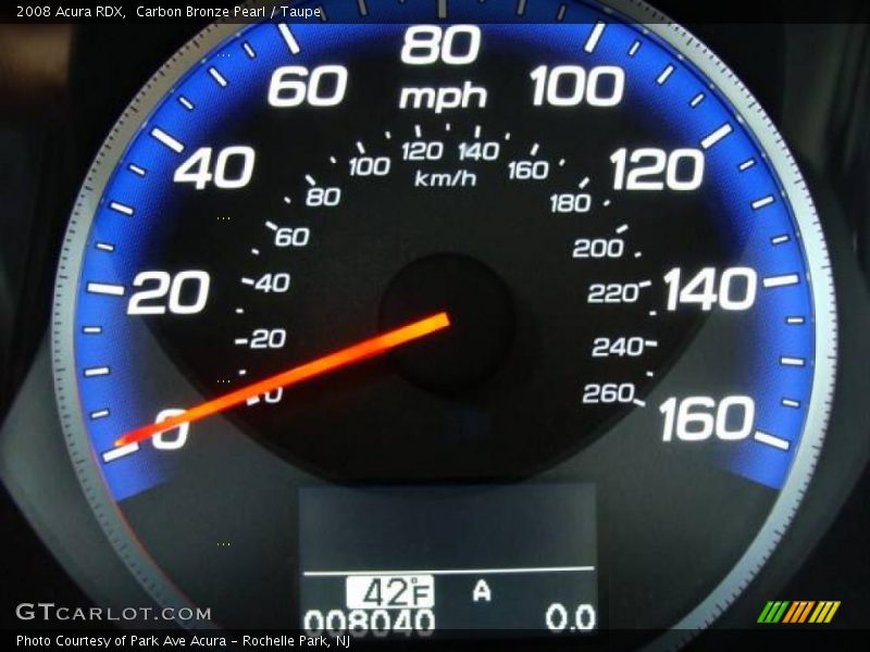 Carbon Bronze Pearl / Taupe 2008 Acura RDX