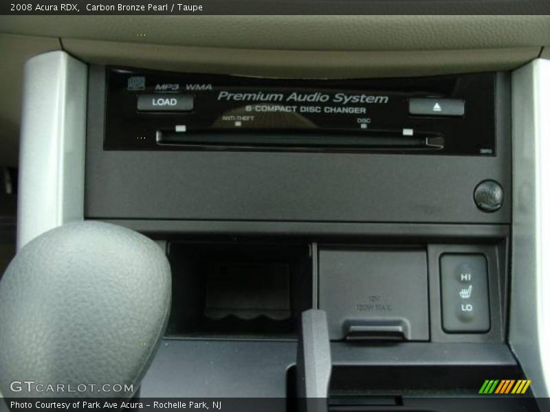 Carbon Bronze Pearl / Taupe 2008 Acura RDX
