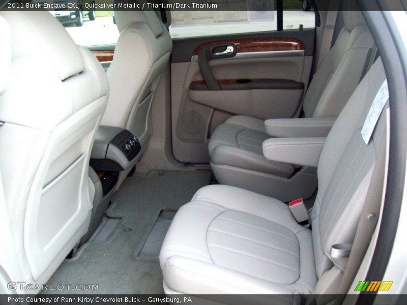 Quicksilver Metallic / Titanium/Dark Titanium 2011 Buick Enclave CXL