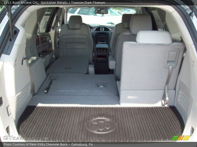 Quicksilver Metallic / Titanium/Dark Titanium 2011 Buick Enclave CXL