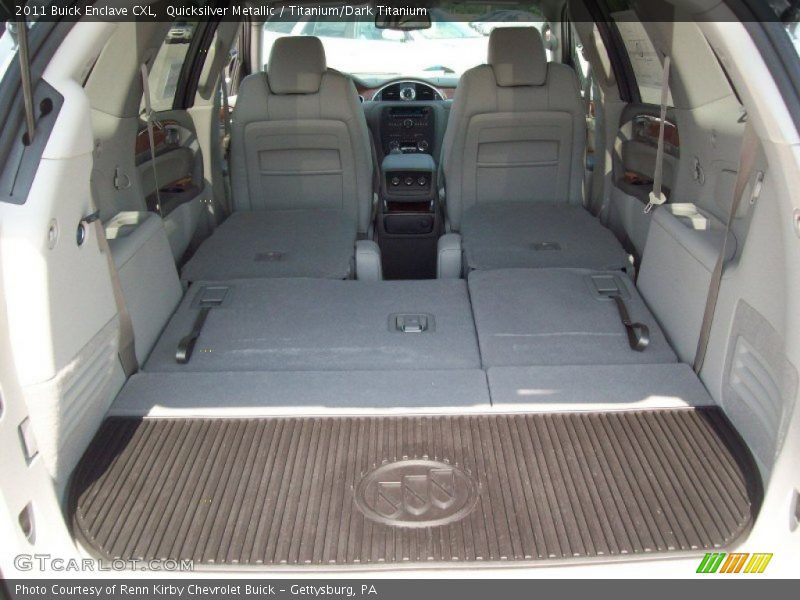 Quicksilver Metallic / Titanium/Dark Titanium 2011 Buick Enclave CXL