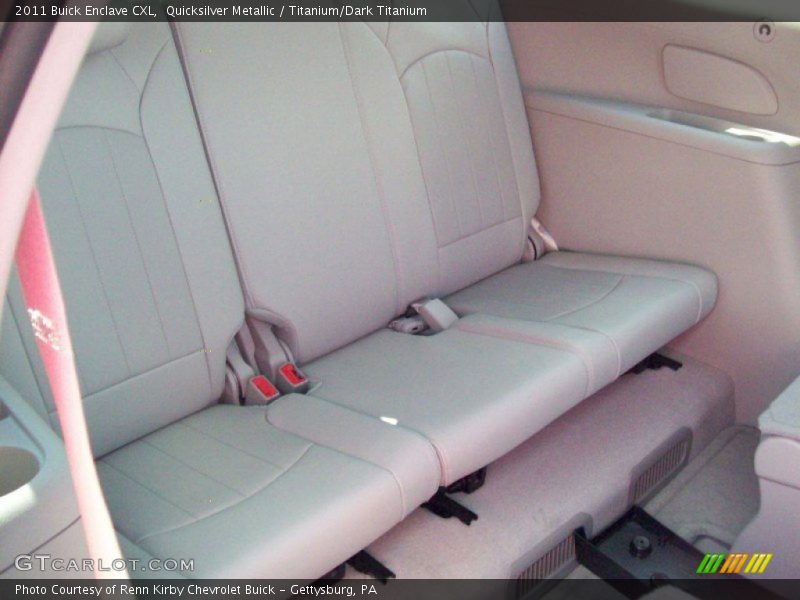 Quicksilver Metallic / Titanium/Dark Titanium 2011 Buick Enclave CXL