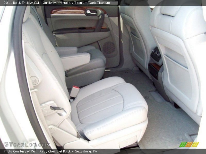 Quicksilver Metallic / Titanium/Dark Titanium 2011 Buick Enclave CXL