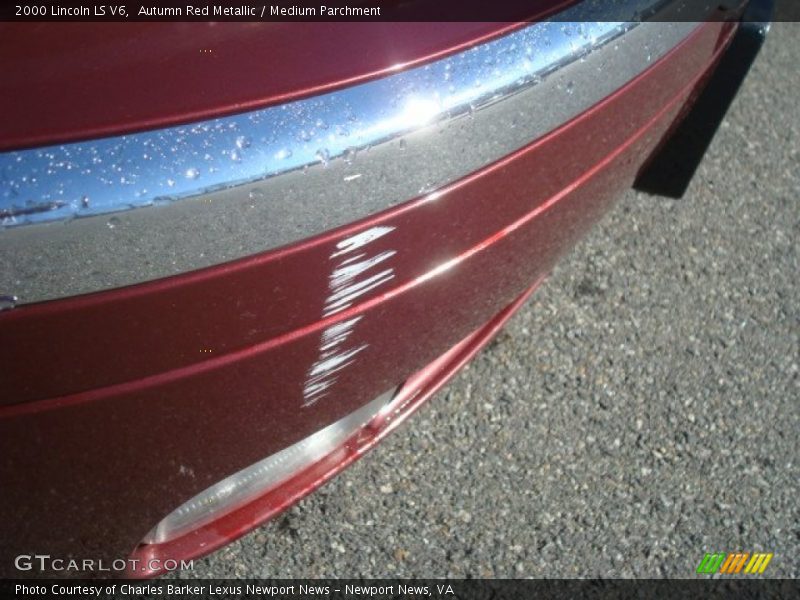 Autumn Red Metallic / Medium Parchment 2000 Lincoln LS V6