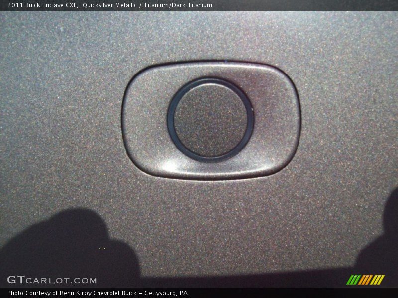 Quicksilver Metallic / Titanium/Dark Titanium 2011 Buick Enclave CXL