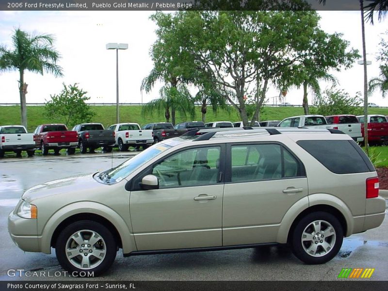 Pueblo Gold Metallic / Pebble Beige 2006 Ford Freestyle Limited