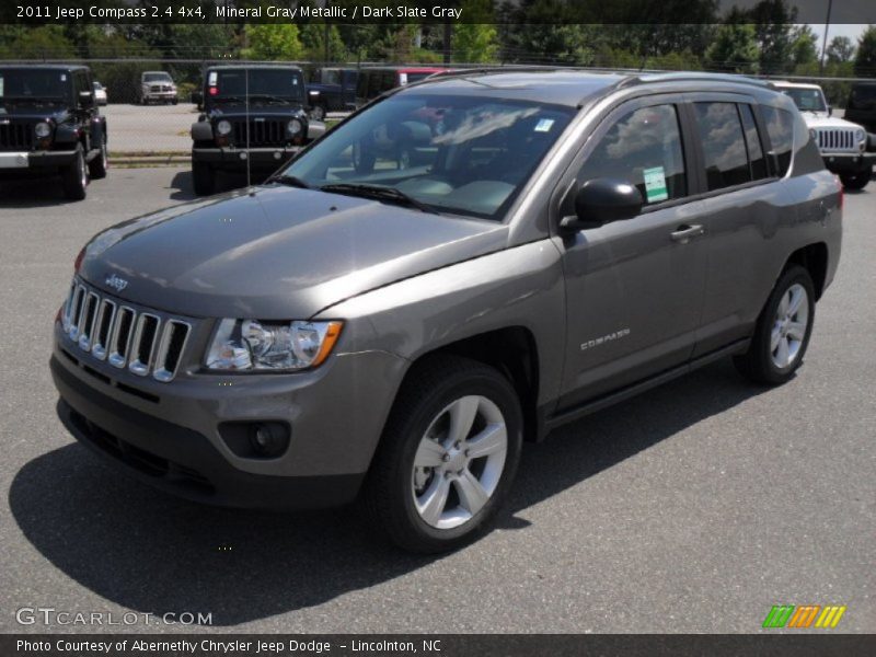 Mineral Gray Metallic / Dark Slate Gray 2011 Jeep Compass 2.4 4x4