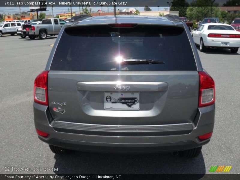 Mineral Gray Metallic / Dark Slate Gray 2011 Jeep Compass 2.4 4x4