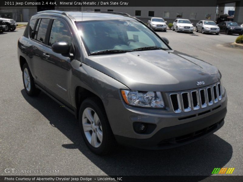 Mineral Gray Metallic / Dark Slate Gray 2011 Jeep Compass 2.4 4x4