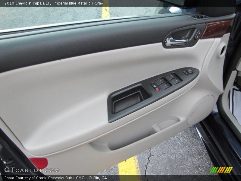 Imperial Blue Metallic / Gray 2010 Chevrolet Impala LT