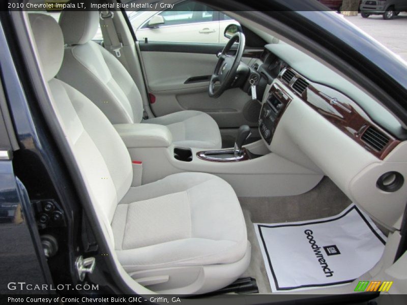 Imperial Blue Metallic / Gray 2010 Chevrolet Impala LT