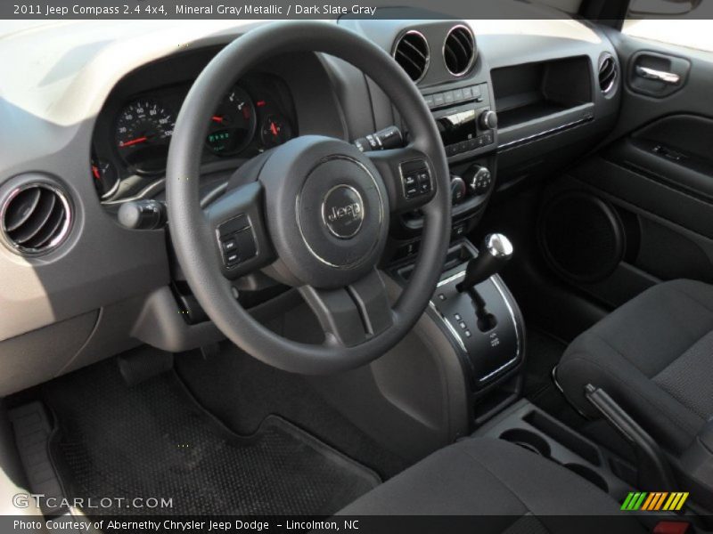 Mineral Gray Metallic / Dark Slate Gray 2011 Jeep Compass 2.4 4x4