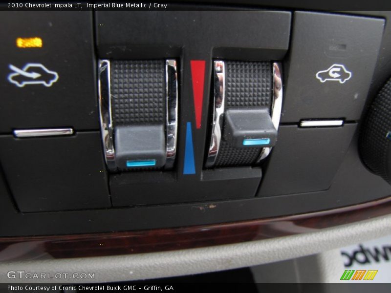 Imperial Blue Metallic / Gray 2010 Chevrolet Impala LT