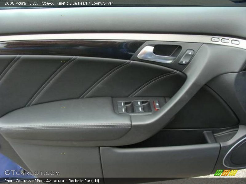 Kinetic Blue Pearl / Ebony/Silver 2008 Acura TL 3.5 Type-S