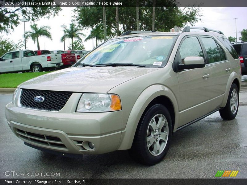 Pueblo Gold Metallic / Pebble Beige 2006 Ford Freestyle Limited