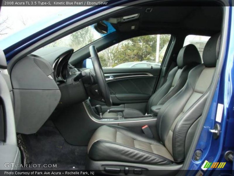 Kinetic Blue Pearl / Ebony/Silver 2008 Acura TL 3.5 Type-S
