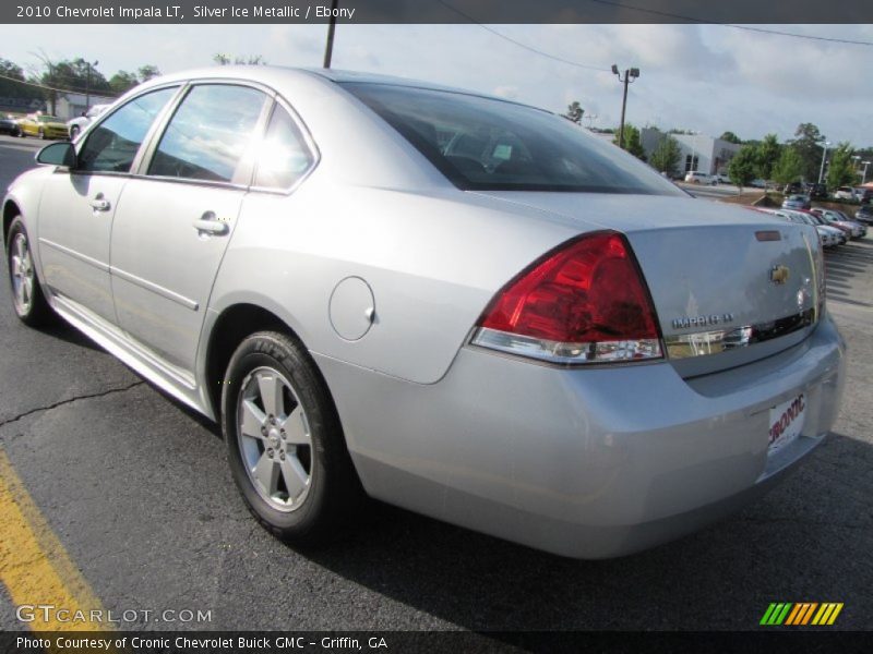 Silver Ice Metallic / Ebony 2010 Chevrolet Impala LT