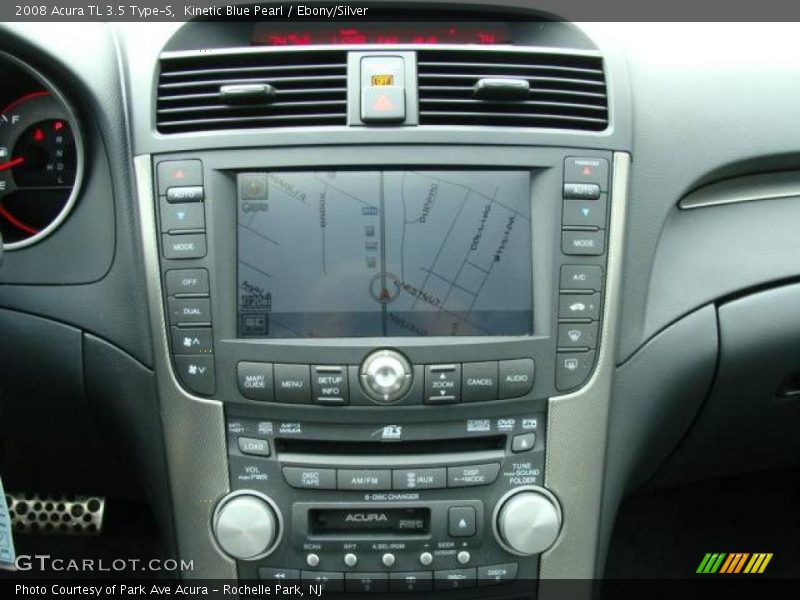 Kinetic Blue Pearl / Ebony/Silver 2008 Acura TL 3.5 Type-S