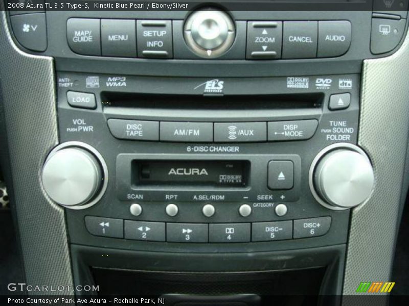 Kinetic Blue Pearl / Ebony/Silver 2008 Acura TL 3.5 Type-S