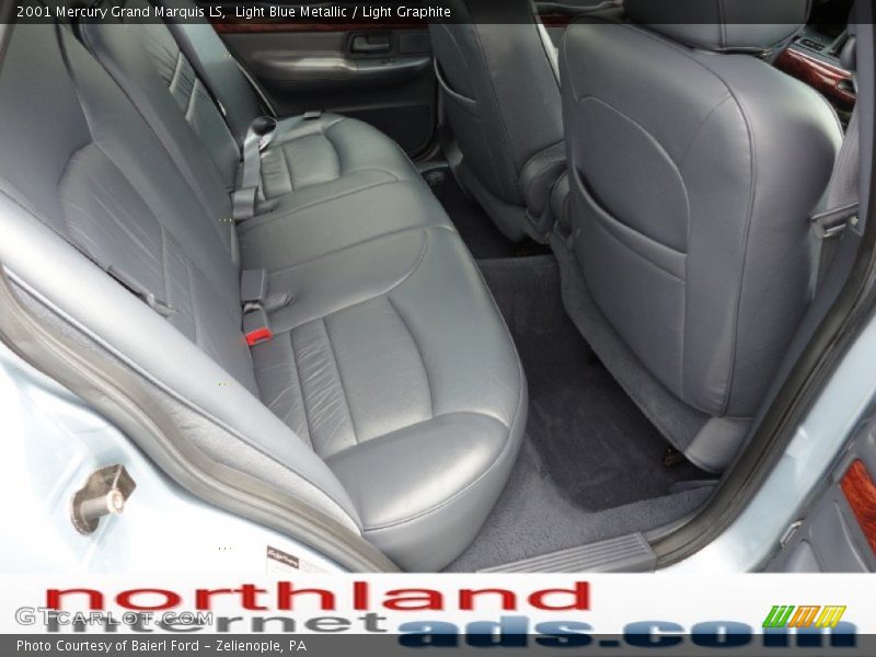 Light Blue Metallic / Light Graphite 2001 Mercury Grand Marquis LS
