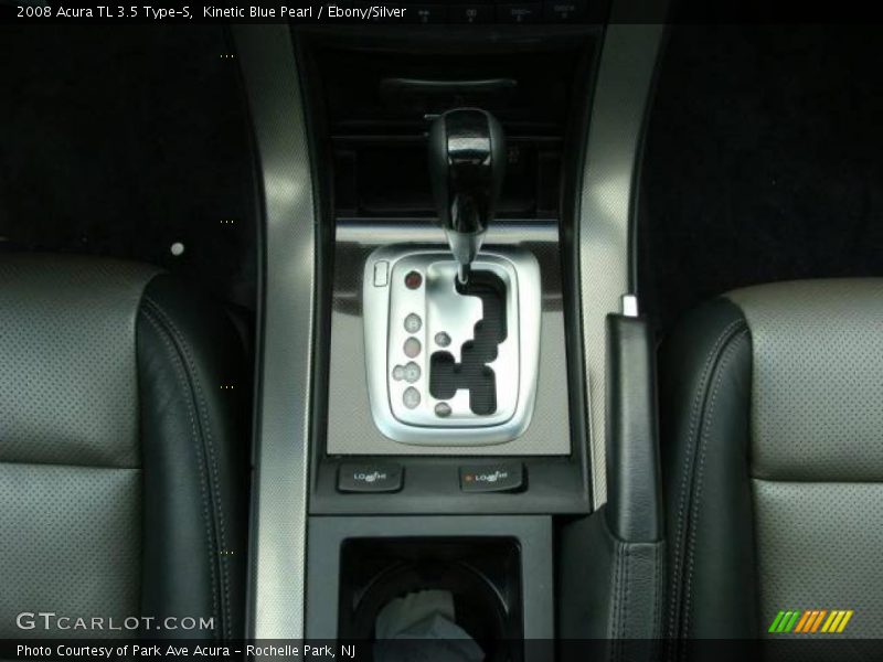 Kinetic Blue Pearl / Ebony/Silver 2008 Acura TL 3.5 Type-S