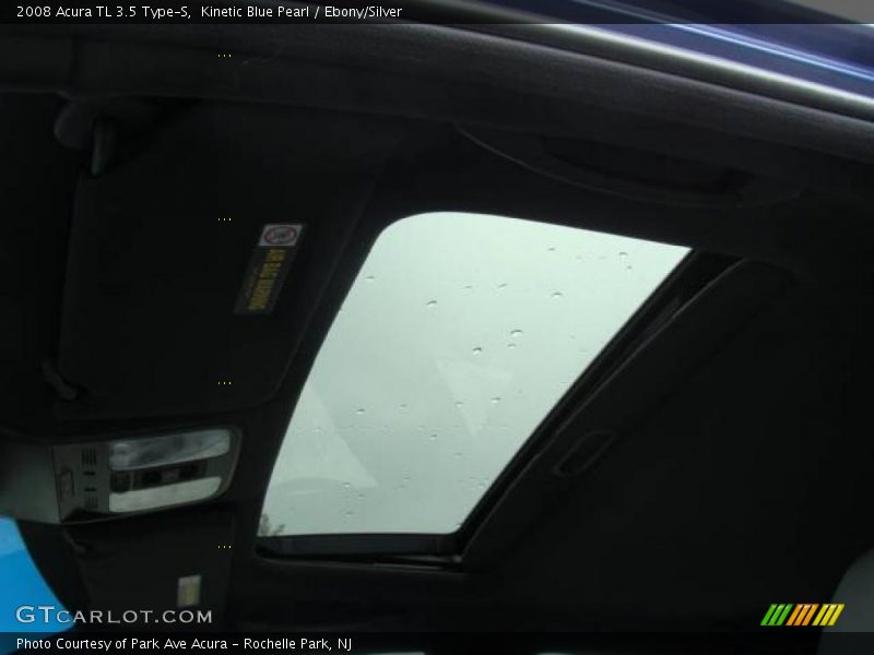 Kinetic Blue Pearl / Ebony/Silver 2008 Acura TL 3.5 Type-S