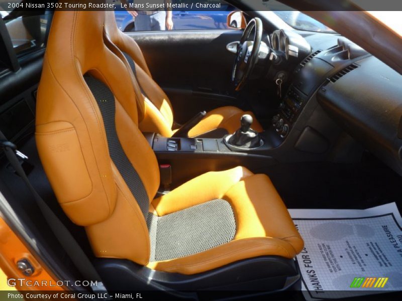 Le Mans Sunset Metallic / Charcoal 2004 Nissan 350Z Touring Roadster
