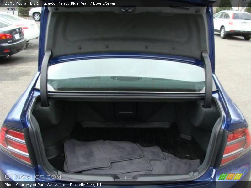 Kinetic Blue Pearl / Ebony/Silver 2008 Acura TL 3.5 Type-S