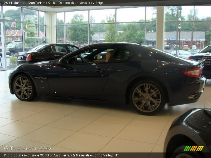 Blu Oceano (Blue Metallic) / Beige 2011 Maserati GranTurismo S