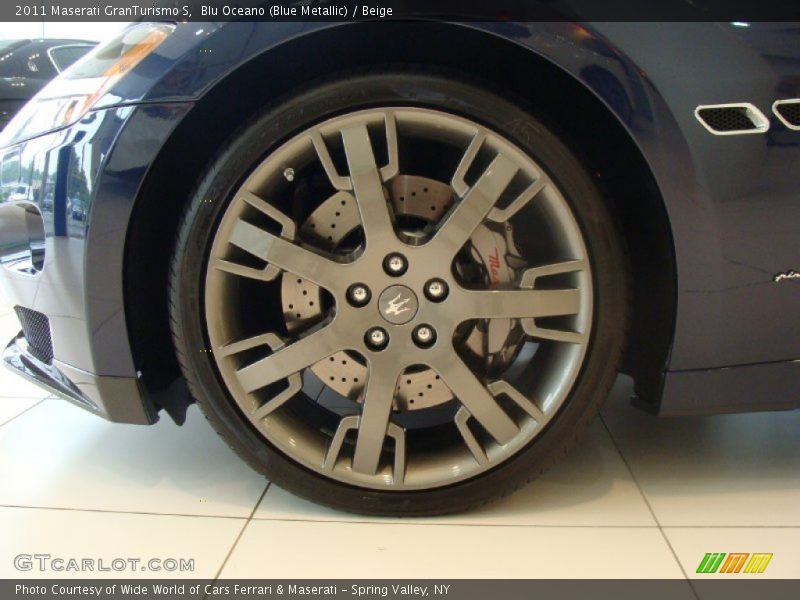 Blu Oceano (Blue Metallic) / Beige 2011 Maserati GranTurismo S