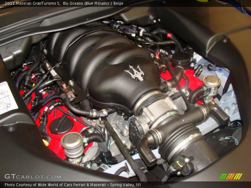Blu Oceano (Blue Metallic) / Beige 2011 Maserati GranTurismo S