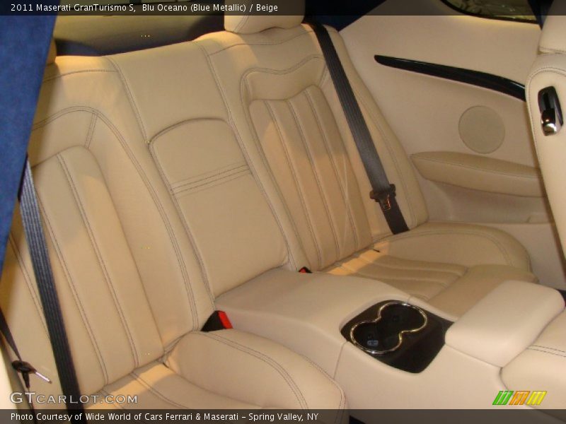Blu Oceano (Blue Metallic) / Beige 2011 Maserati GranTurismo S