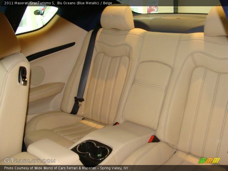 Blu Oceano (Blue Metallic) / Beige 2011 Maserati GranTurismo S