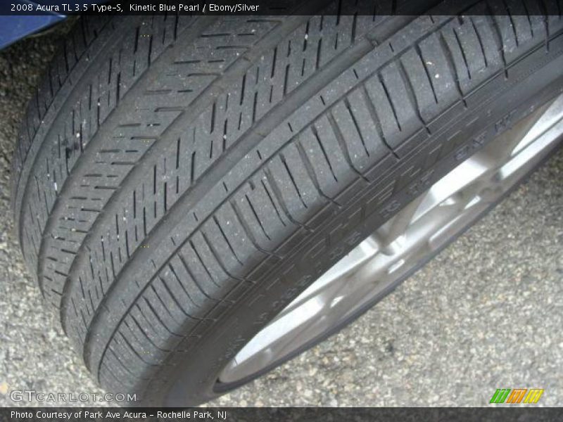 Kinetic Blue Pearl / Ebony/Silver 2008 Acura TL 3.5 Type-S