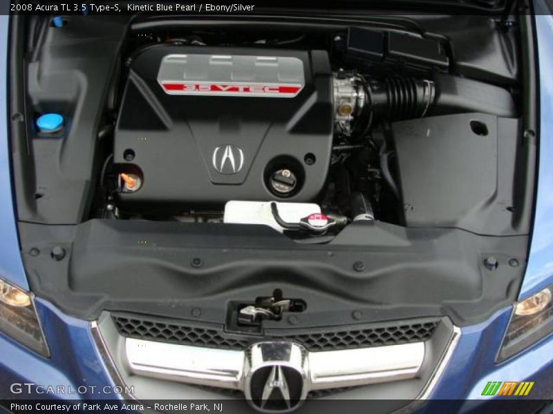 Kinetic Blue Pearl / Ebony/Silver 2008 Acura TL 3.5 Type-S