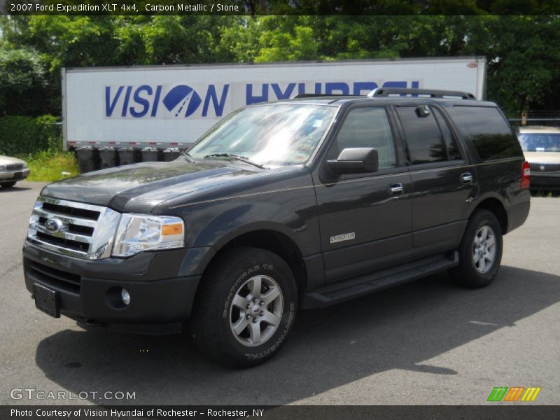 Carbon Metallic / Stone 2007 Ford Expedition XLT 4x4