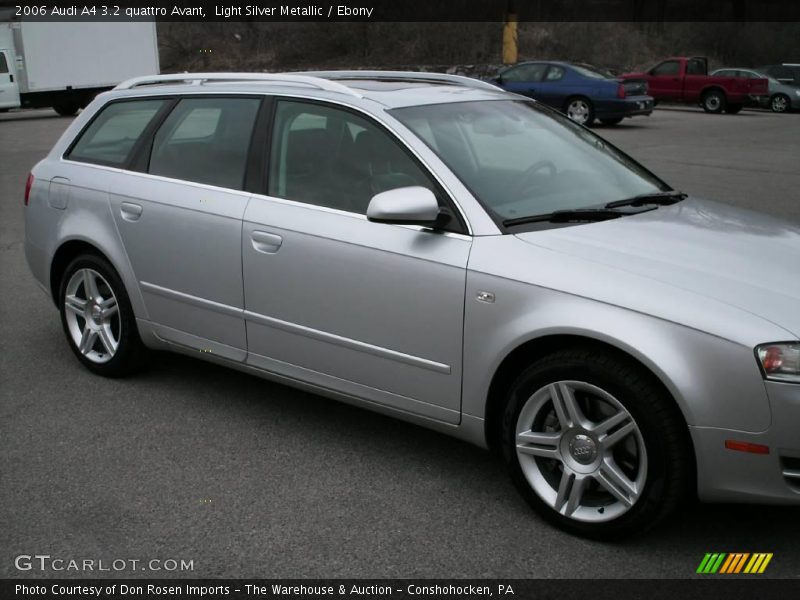 Light Silver Metallic / Ebony 2006 Audi A4 3.2 quattro Avant