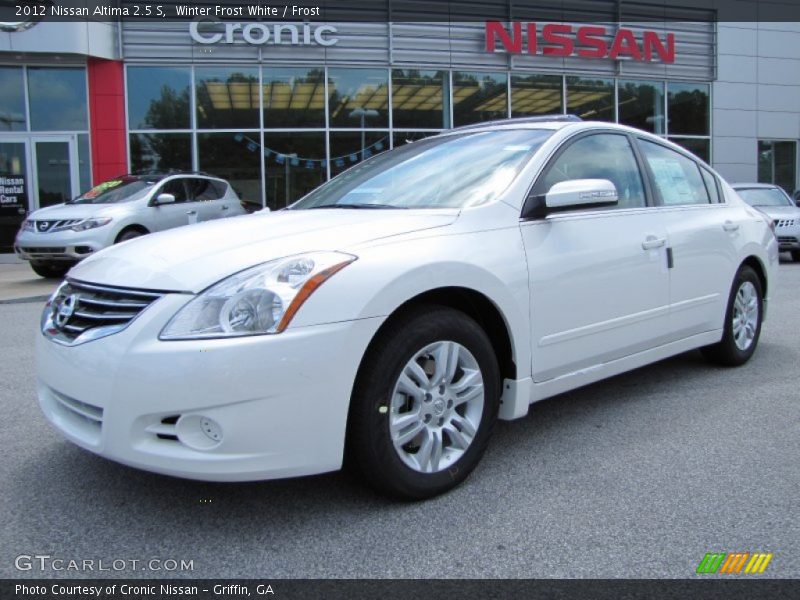 Winter Frost White / Frost 2012 Nissan Altima 2.5 S