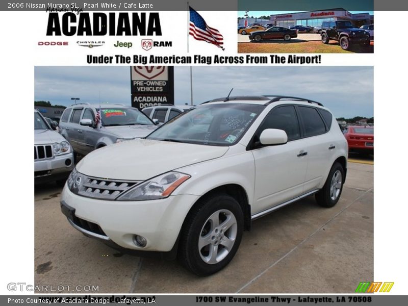 Pearl White / Cafe Latte 2006 Nissan Murano SL