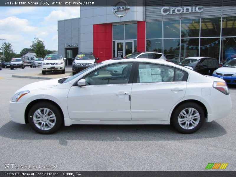 Winter Frost White / Frost 2012 Nissan Altima 2.5 S