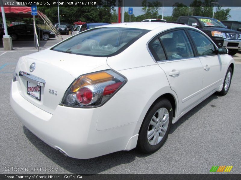 Winter Frost White / Frost 2012 Nissan Altima 2.5 S