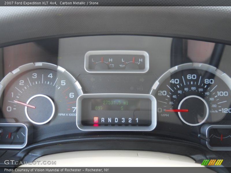Carbon Metallic / Stone 2007 Ford Expedition XLT 4x4