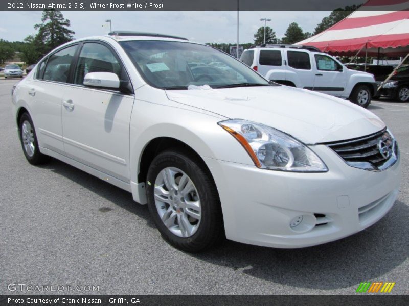 Winter Frost White / Frost 2012 Nissan Altima 2.5 S