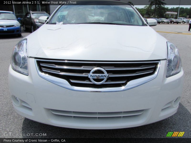 Winter Frost White / Frost 2012 Nissan Altima 2.5 S