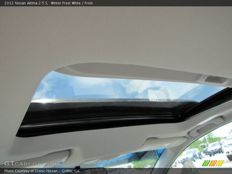 Winter Frost White / Frost 2012 Nissan Altima 2.5 S