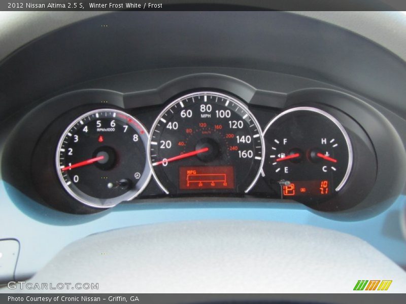 Winter Frost White / Frost 2012 Nissan Altima 2.5 S