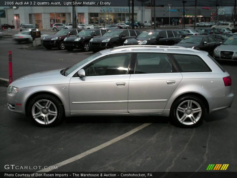 Light Silver Metallic / Ebony 2006 Audi A4 3.2 quattro Avant