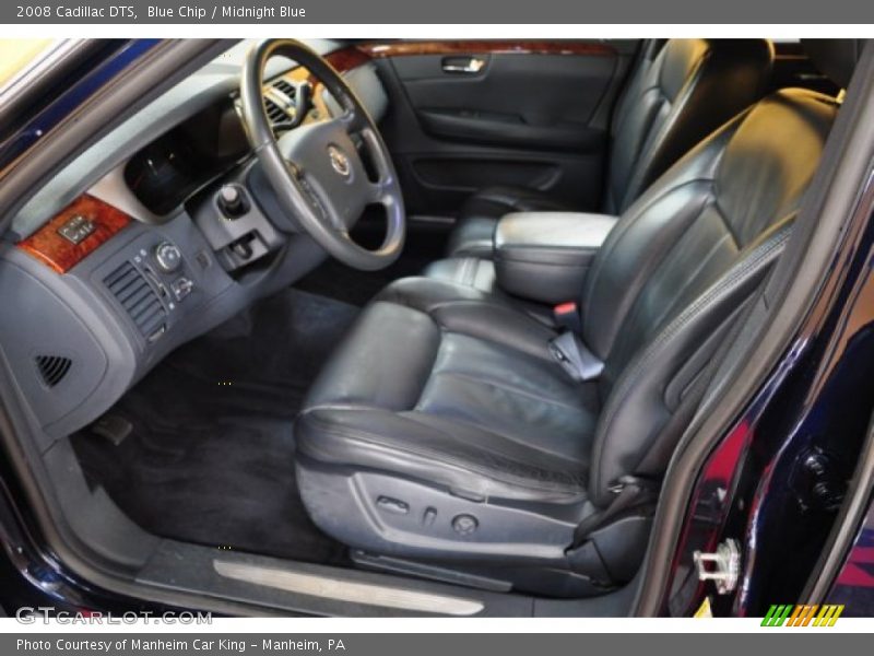 Blue Chip / Midnight Blue 2008 Cadillac DTS